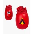 Smiling Oblong Stress Ball — view 4