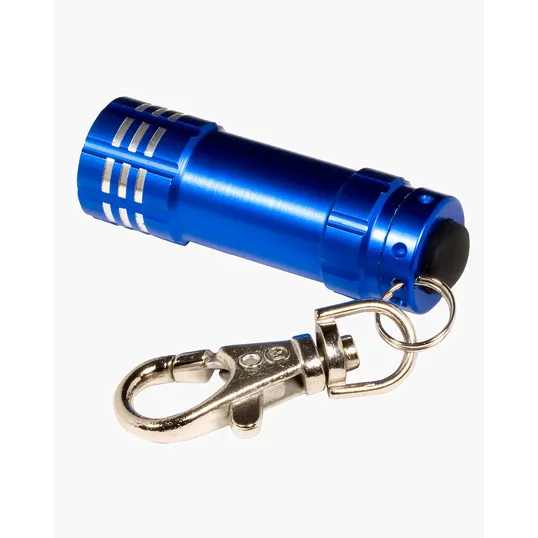 Micro 3 LED Flashlight with Keychain — view 2