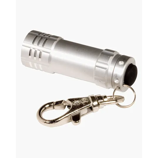 Micro 3 LED Flashlight with Keychain — view 4