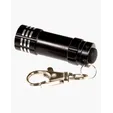 Micro 3 LED Flashlight with Keychain