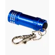 Micro 3 LED Flashlight with Keychain — view 2