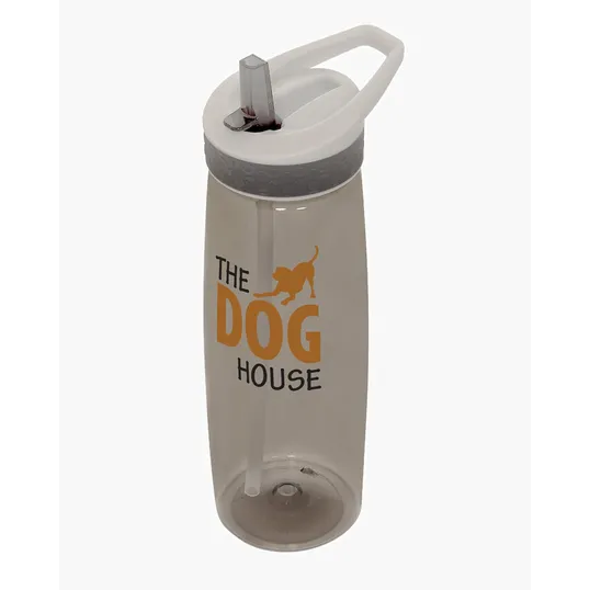 28 oz. Wave Bottle with Flip Up Straw — view 6