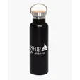 20 oz. Vacuum Insulated Water Bottle With Bamboo Lid — view 5