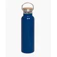 20 oz. Vacuum Insulated Water Bottle With Bamboo Lid — view 2