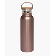 20 oz. Vacuum Insulated Water Bottle With Bamboo Lid — view 3
