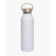 20 oz. Vacuum Insulated Water Bottle With Bamboo Lid — view 4