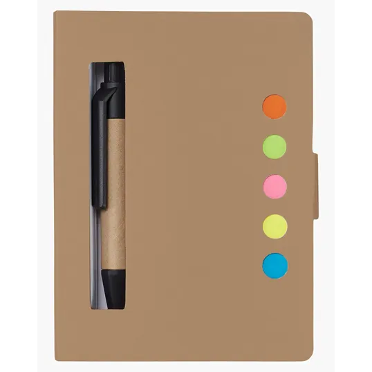 Stowaway Sticky Jotter with Pen — view 4
