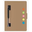 Stowaway Sticky Jotter with Pen — view 4