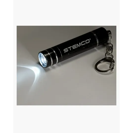 Micro 1 LED Flashlight with Keychain — view 5