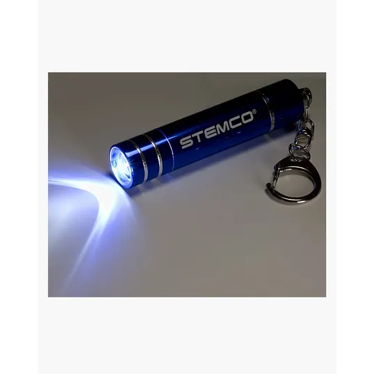 Micro 1 LED Flashlight with Keychain — view 7