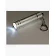 Micro 1 LED Flashlight with Keychain — view 10