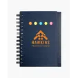 Mini Spiral-Bound Sticky Note Book with Ruler — view 5