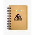 Mini Spiral-Bound Sticky Note Book with Ruler — view 6