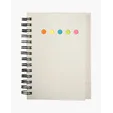 Mini Spiral-Bound Sticky Note Book with Ruler — view 4