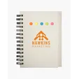 Mini Spiral-Bound Sticky Note Book with Ruler — view 8