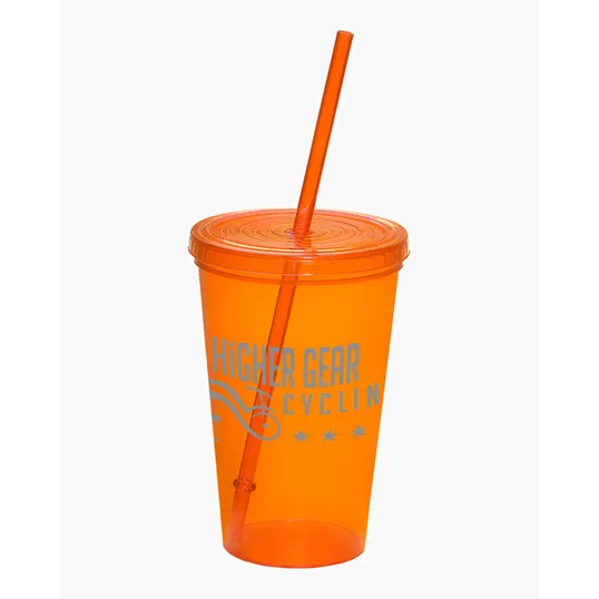 USA Made 20 oz. Sipper Tumbler with Straw and Lid — view 8