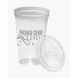 USA Made 20 oz. Sipper Tumbler with Straw and Lid — view 2