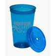 USA Made 20 oz. Sipper Tumbler with Straw and Lid — view 4