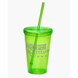 USA Made 20 oz. Sipper Tumbler with Straw and Lid — view 6
