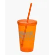 USA Made 20 oz. Sipper Tumbler with Straw and Lid — view 8