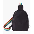 Rainbow Pride Recycled Cotton Crossbody Bag