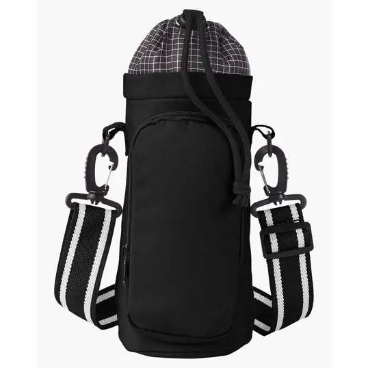 Prime Line Academy Recycled Polyester Water Bottle Bag — view 2