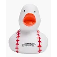 Baseball Rubber Duck — view 2