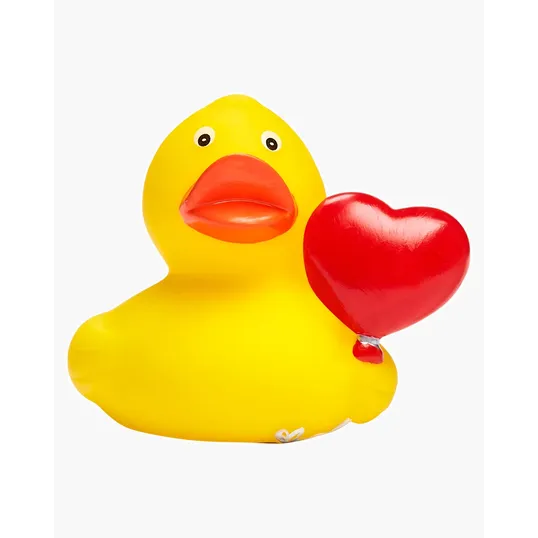 Heart Rubber Duck