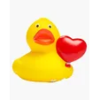 Heart Rubber Duck