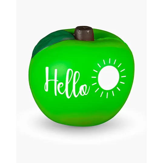Apple Shape Super Squish Stress Ball — view 5