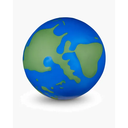 Globe Earth Super Squish Stress Ball — view 2