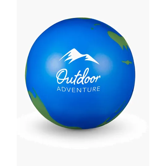 Globe Earth Super Squish Stress Ball — view 3
