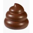 Poo Shape Stress Ball — view 2