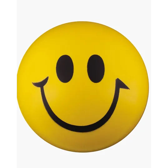 Round Smiley Face Stress Ball