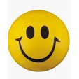 Round Smiley Face Stress Ball