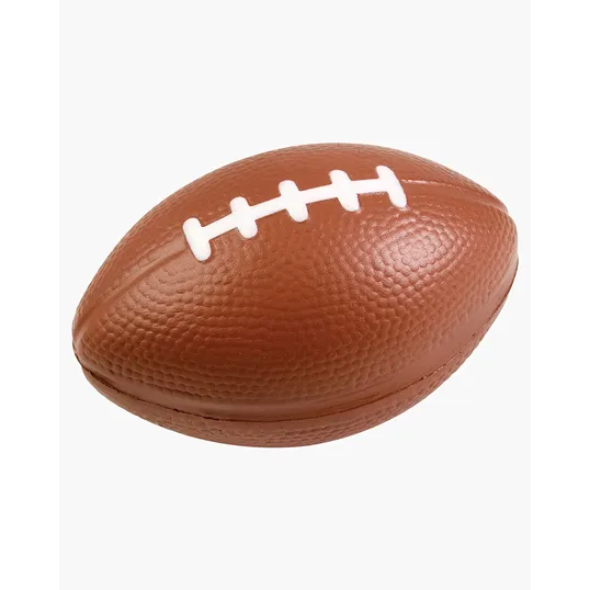 Football Shape Stress Ball — view 3