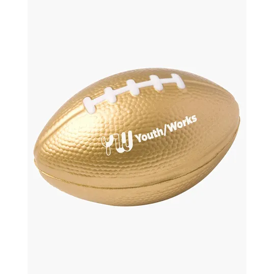 Football Shape Stress Ball — view 16