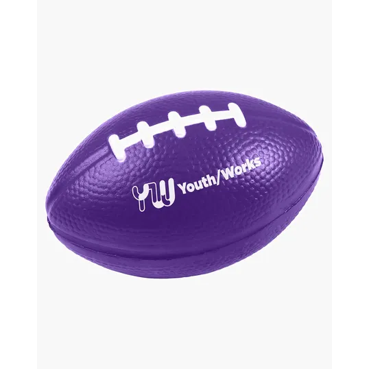 Football Shape Stress Ball — view 21