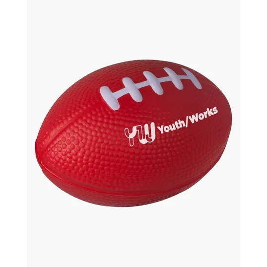 Football Shape Stress Ball — view 22