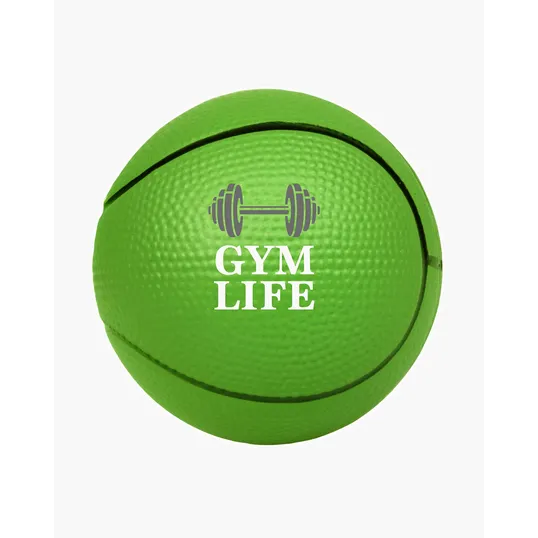 Basketball Shape Stress Ball — view 13