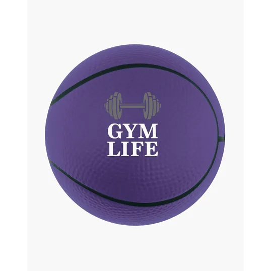 Basketball Shape Stress Ball — view 16