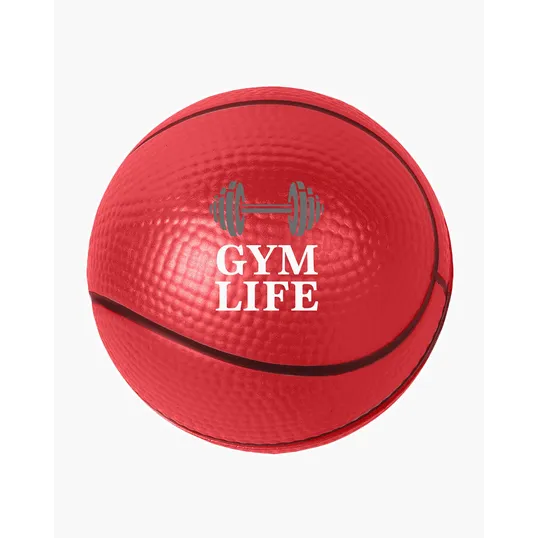 Basketball Shape Stress Ball — view 17