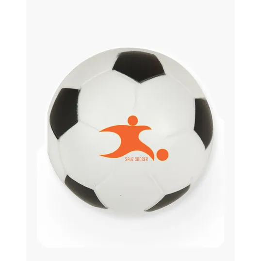Soccer Ball Shape Stress Ball — view 3