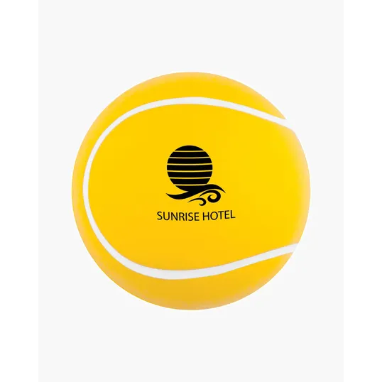 Tennis Ball Shape Stress Ball — view 2