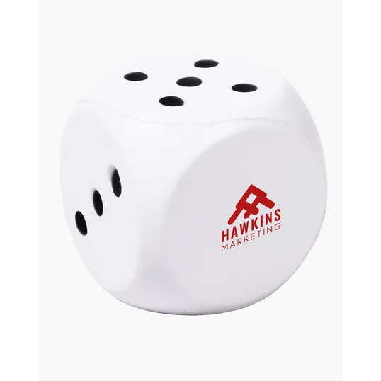 Dice Shape Stress Ball — view 2