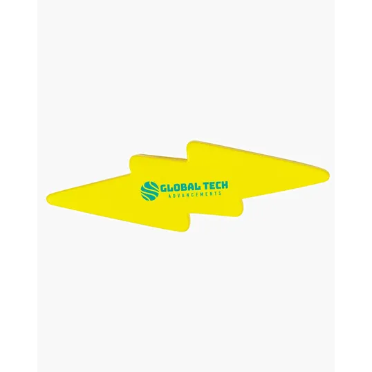 Lightning Bolt Shape Stress Ball — view 2