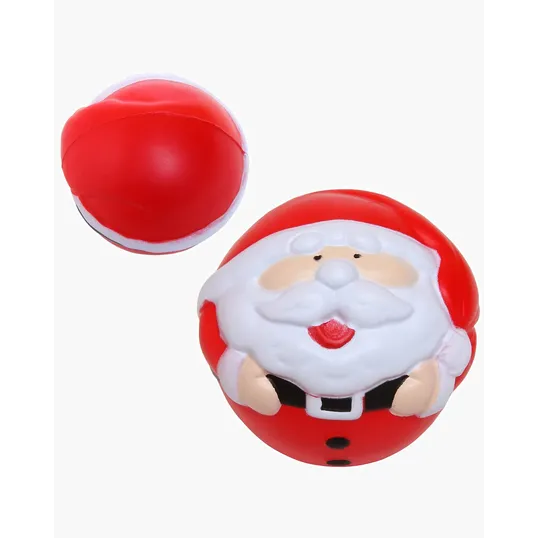 Holiday Christmas Santa Shape Stress Ball