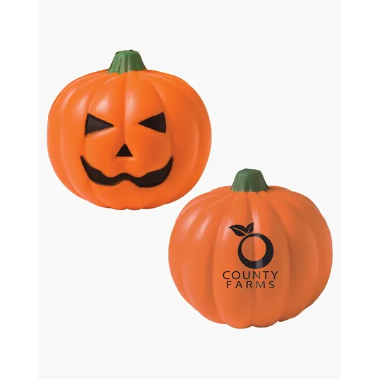 Halloween Pumpkin Shape Stress Ball — view 2