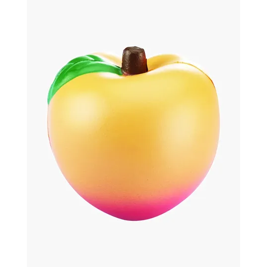 Peach Shape Stress Ball