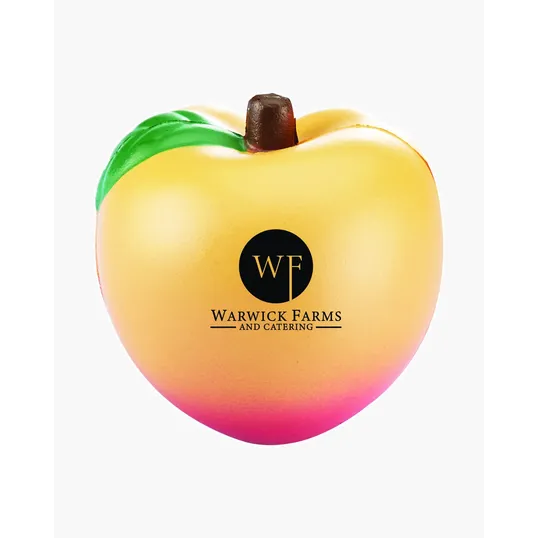 Peach Shape Stress Ball — view 2